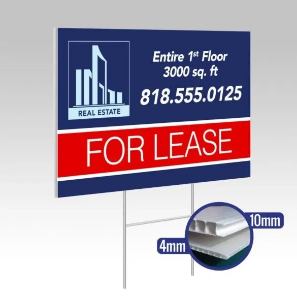 Coroplast Signs (Cut Out) — view 2