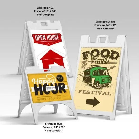 Sidewalk Signs — view 4