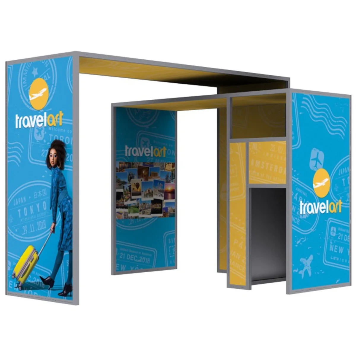 Custom Booth 20'x20' — view 2