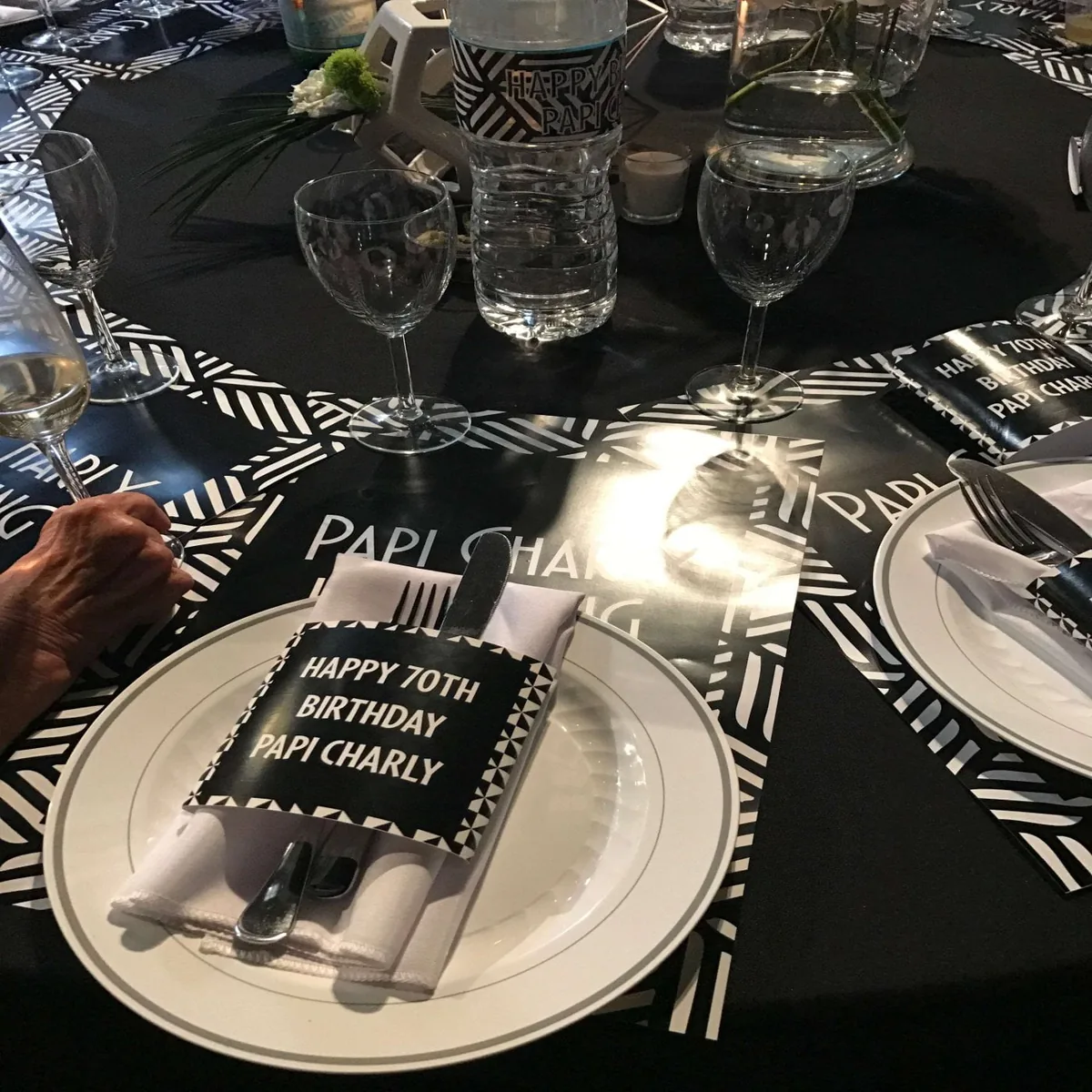 Custom Placemats & Napkin Rings — view 3