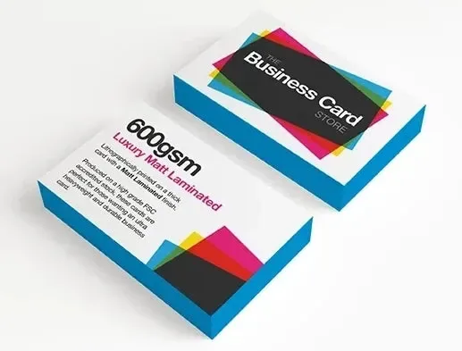 Painted Edge Business Cards — view 4