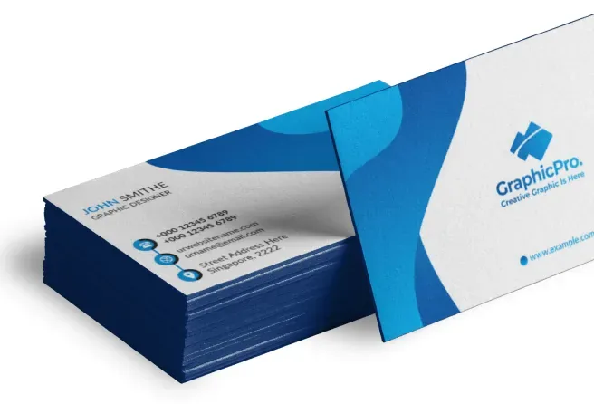 Painted Edge Business Cards — view 5