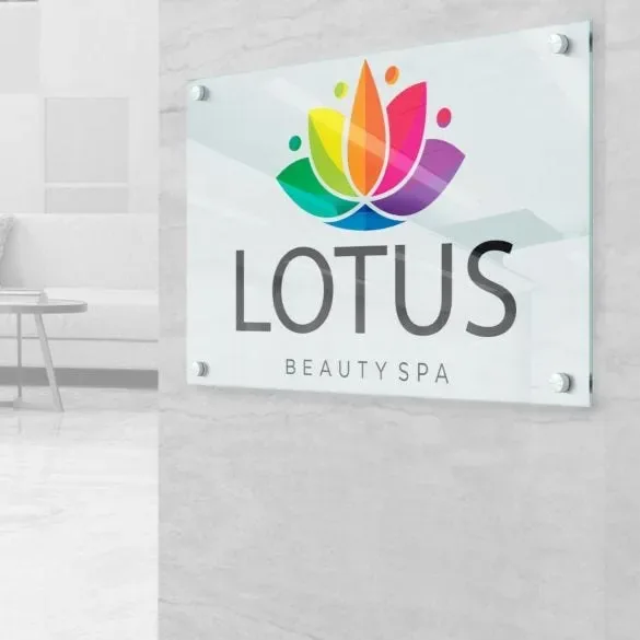 Clear Acrylic Signs — view 4